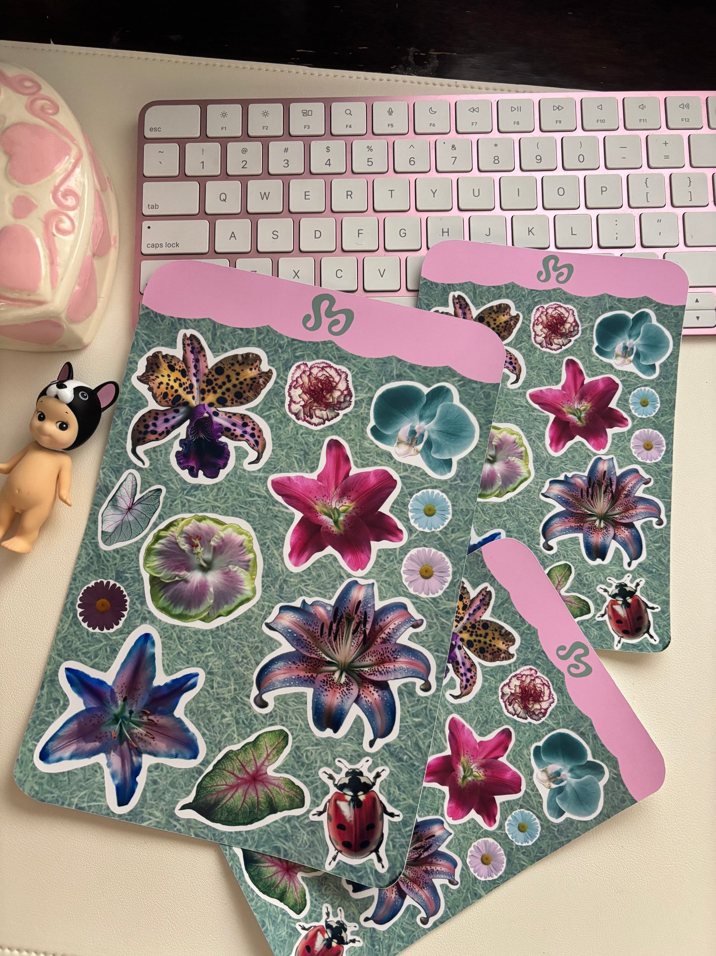 Pretty Flower Sticker sheet