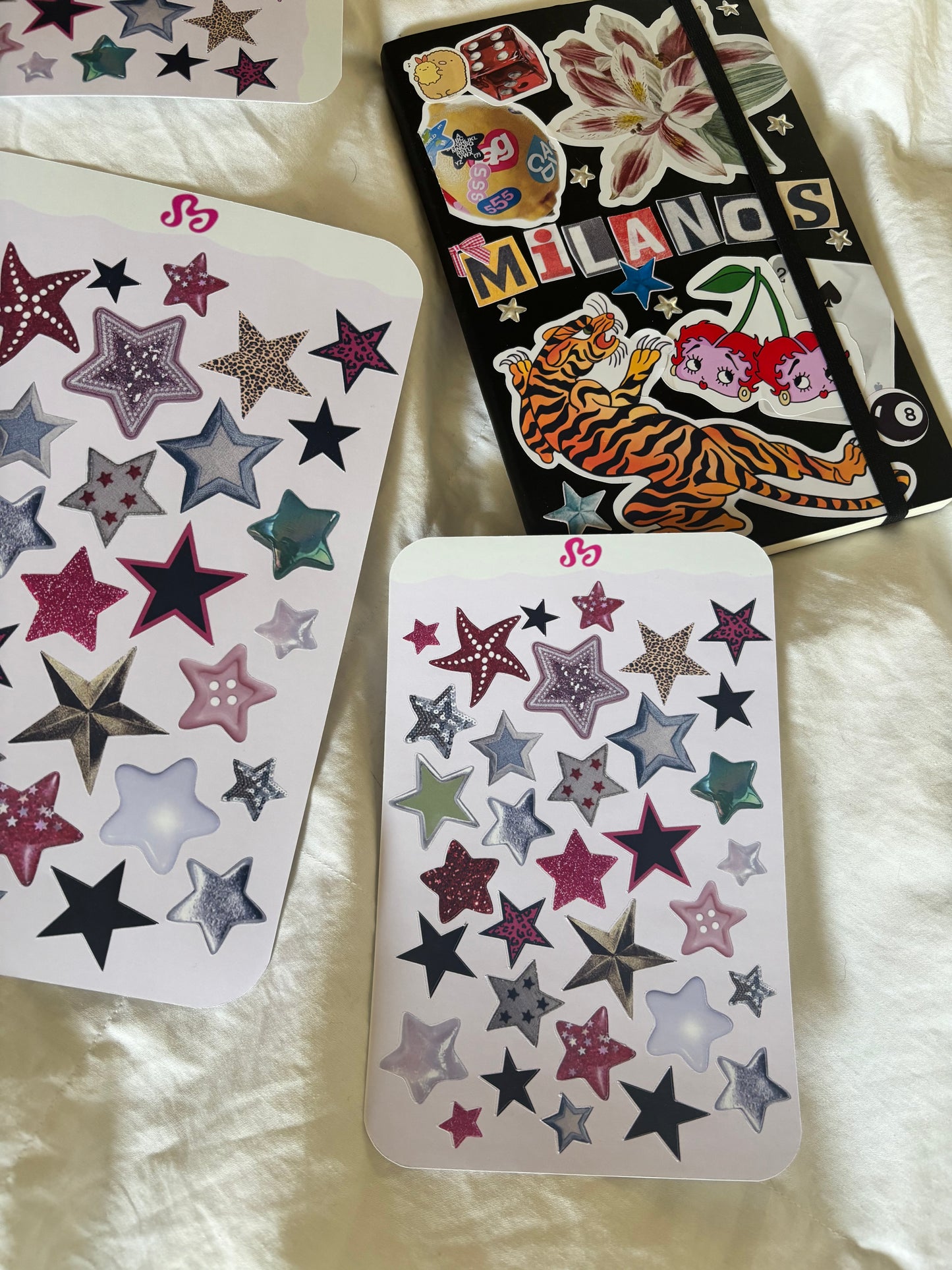 Stars everywhere sticker sheets
