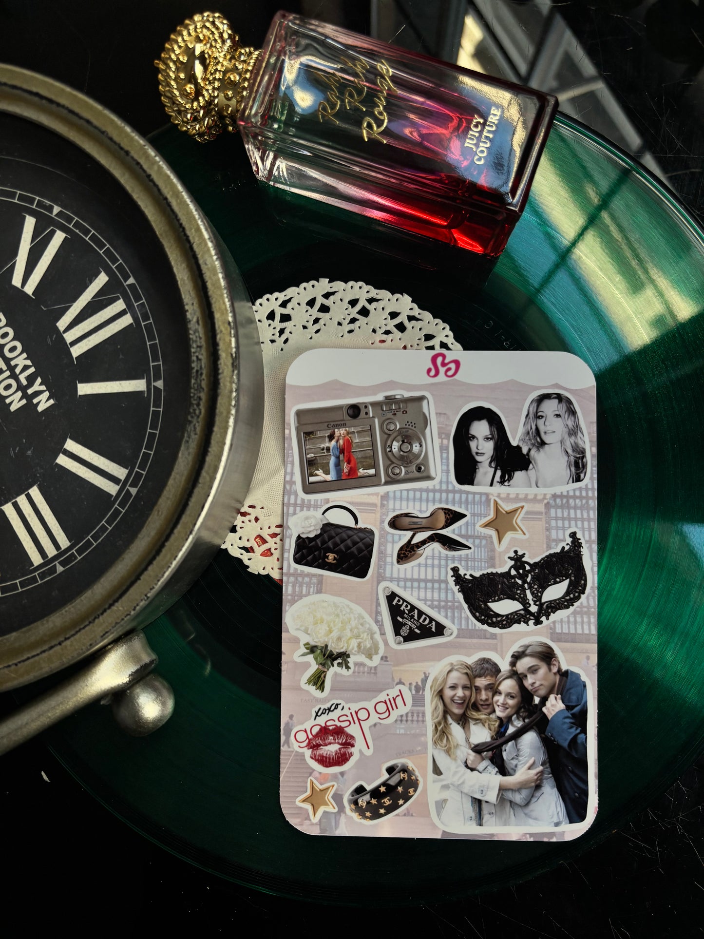 Gossip Girl sticker sheet