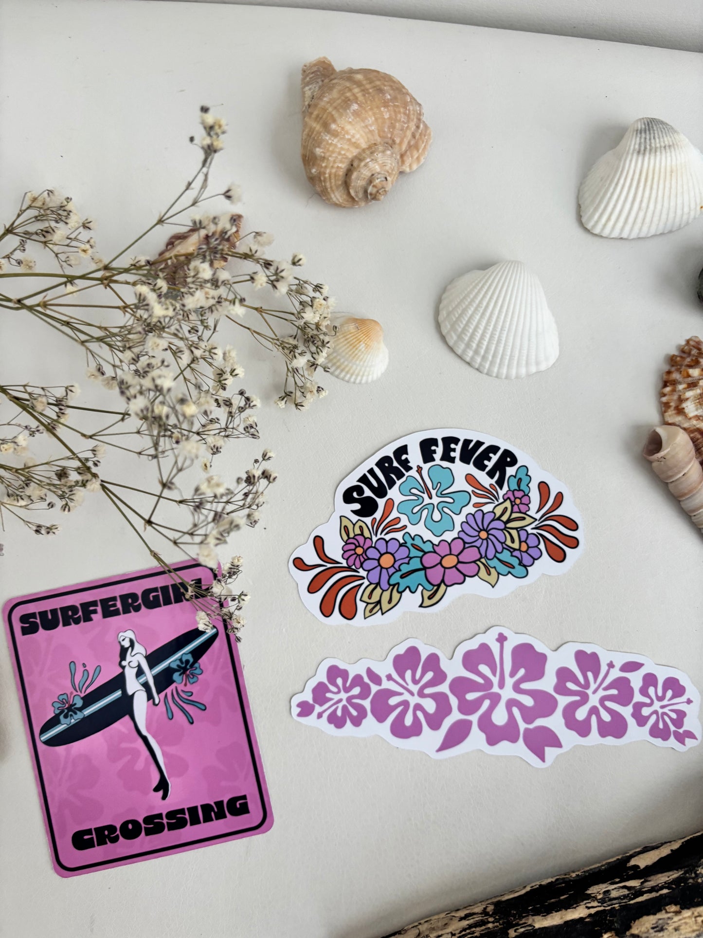 Surf sticker bundle