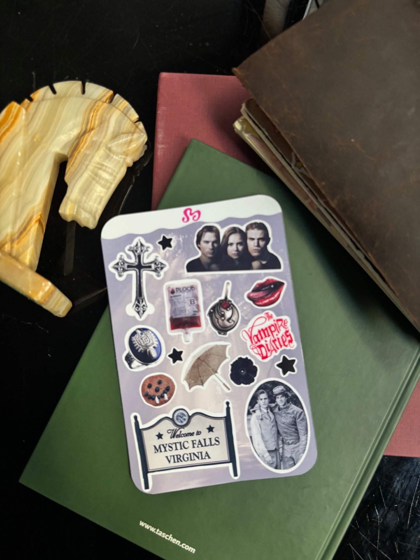 Vampire Diaries sticker sheet