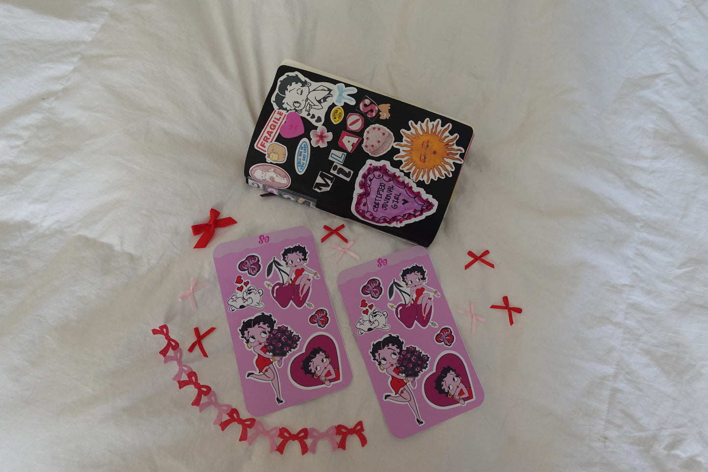 Love Betty Sticker sheet