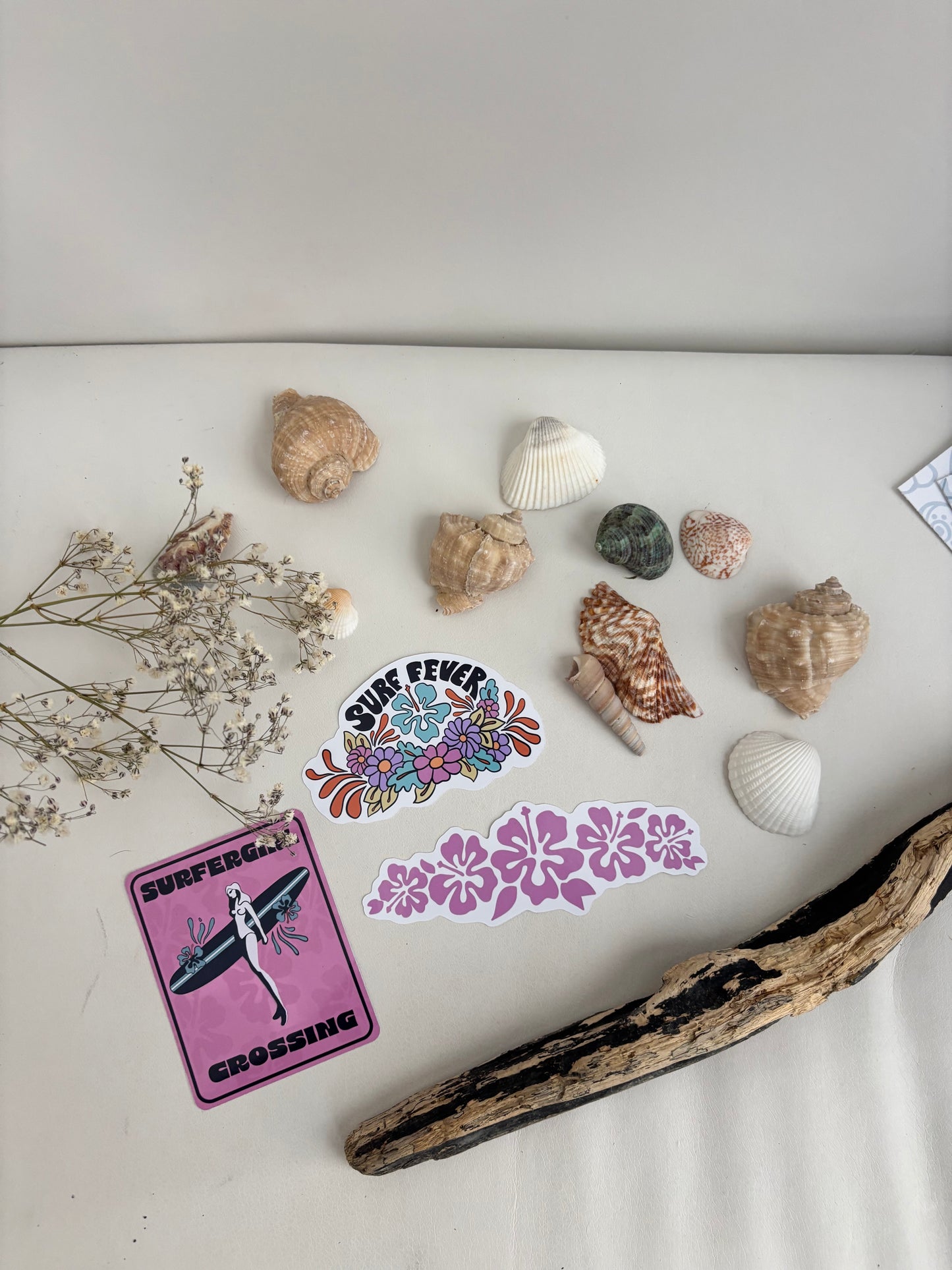 Surf sticker bundle
