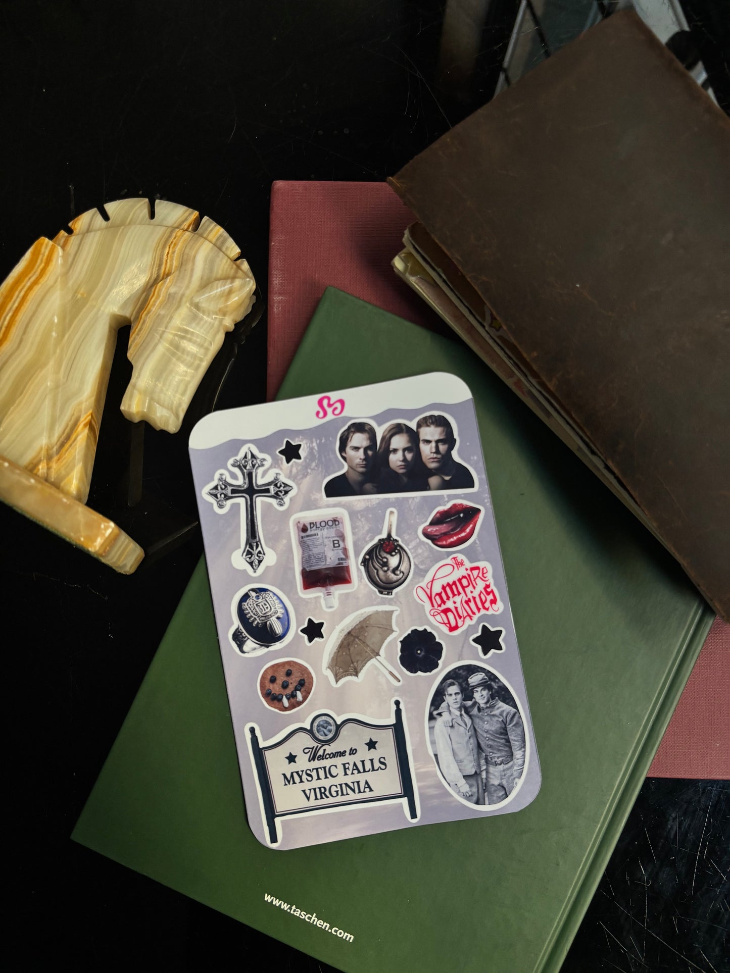 Vampire Diaries sticker sheet