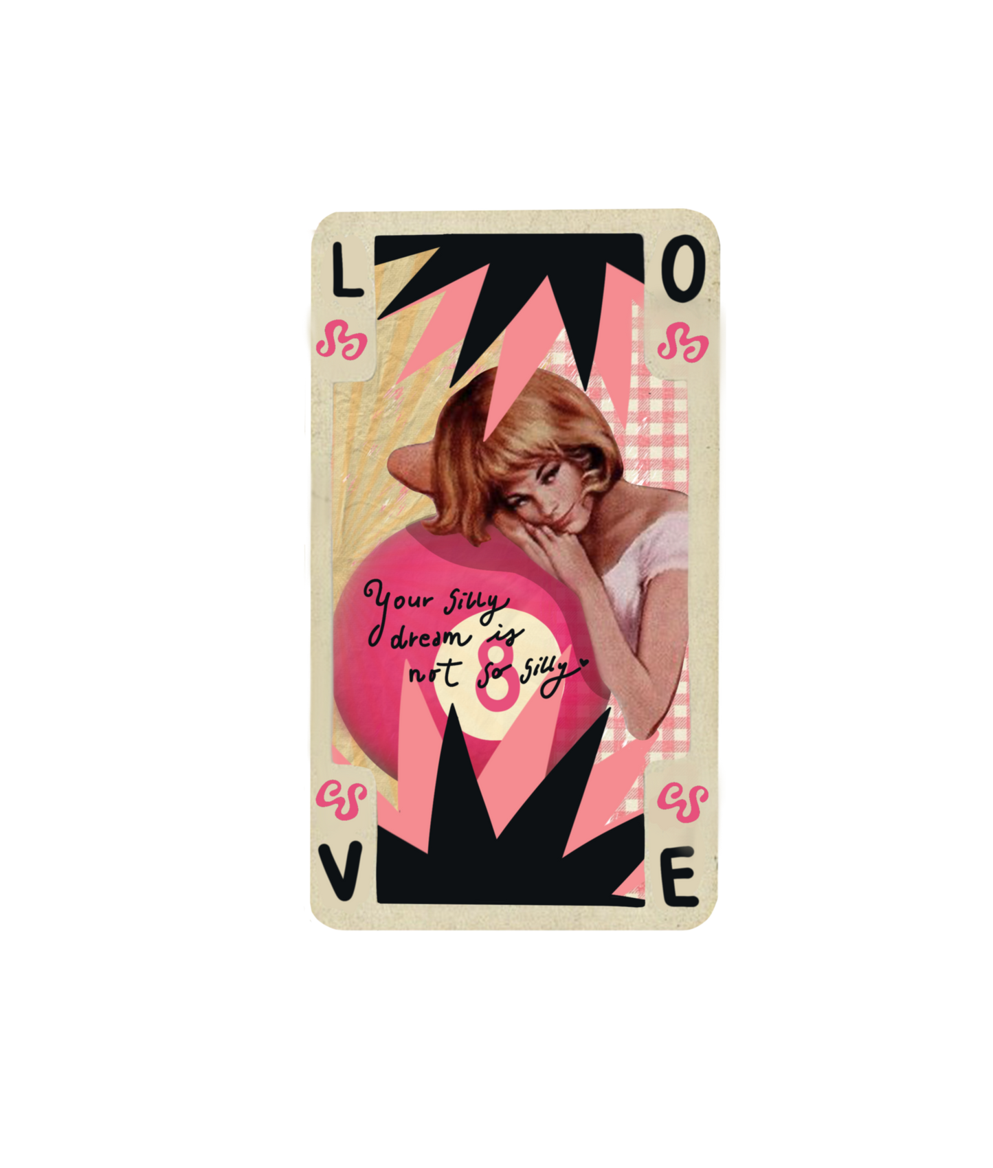 Silly Dream playing card