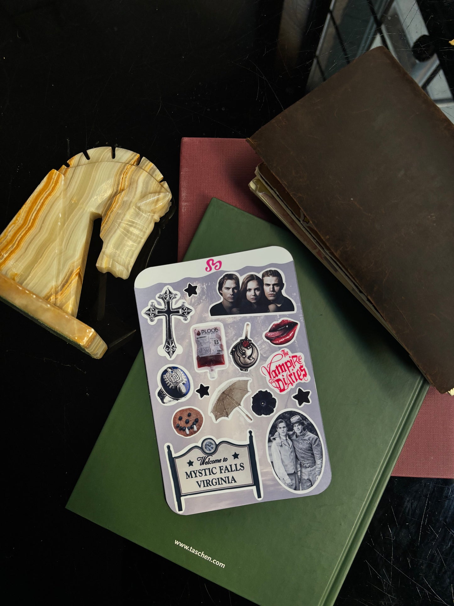 Vampire Diaries sticker sheet