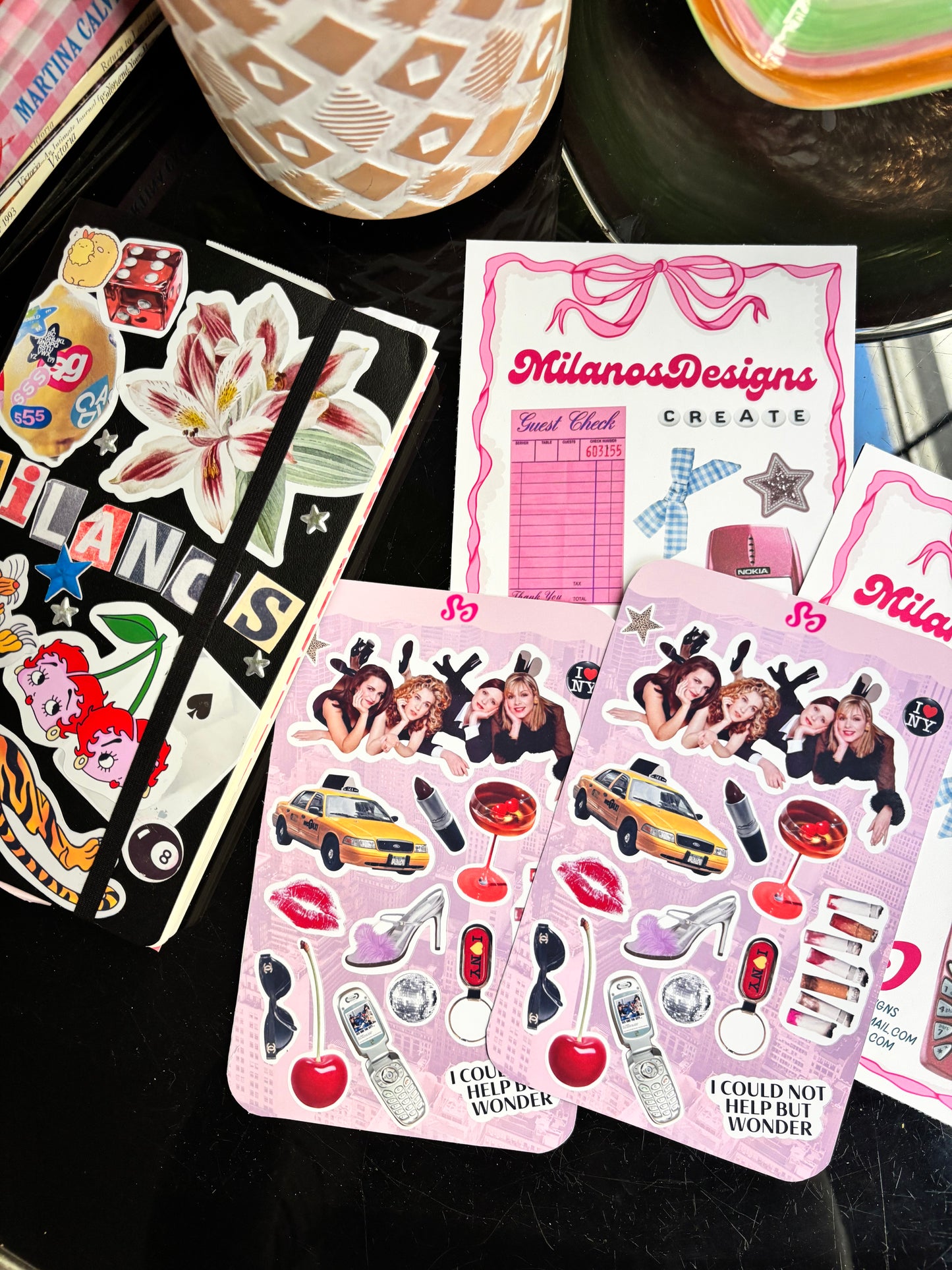 Sex and the city sticker sheet