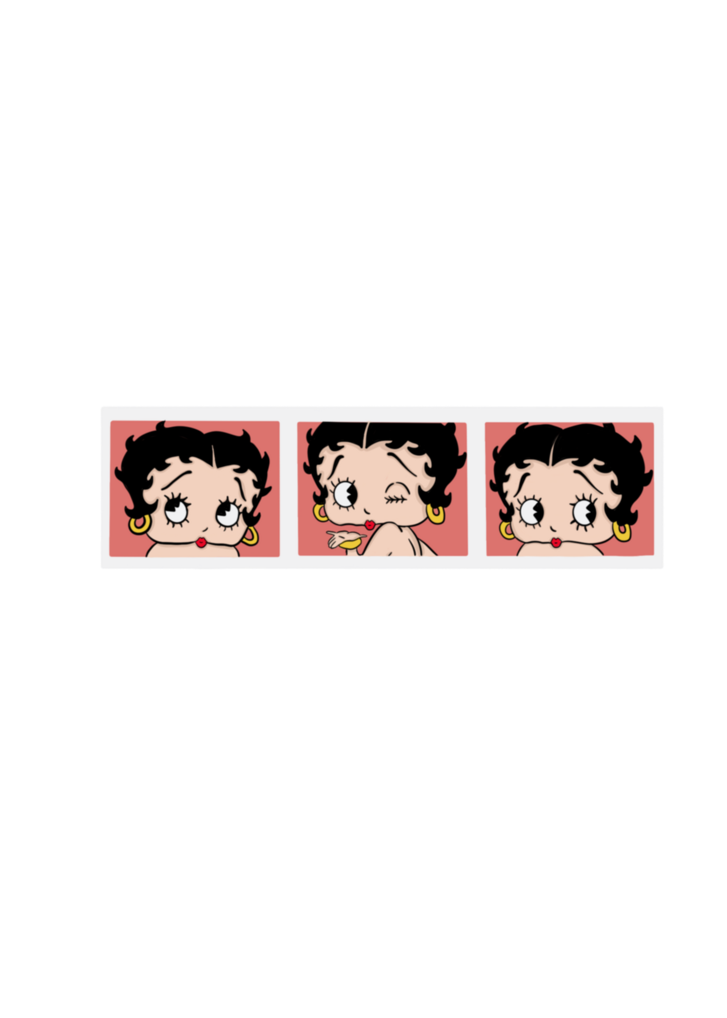 Betty selfie sticker