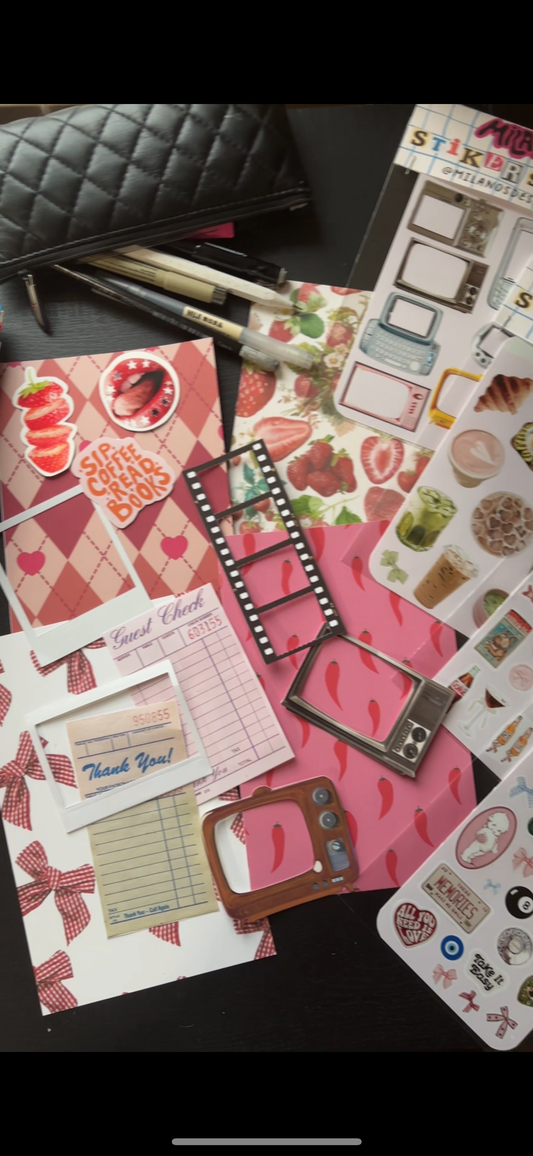 Girly scrap pack