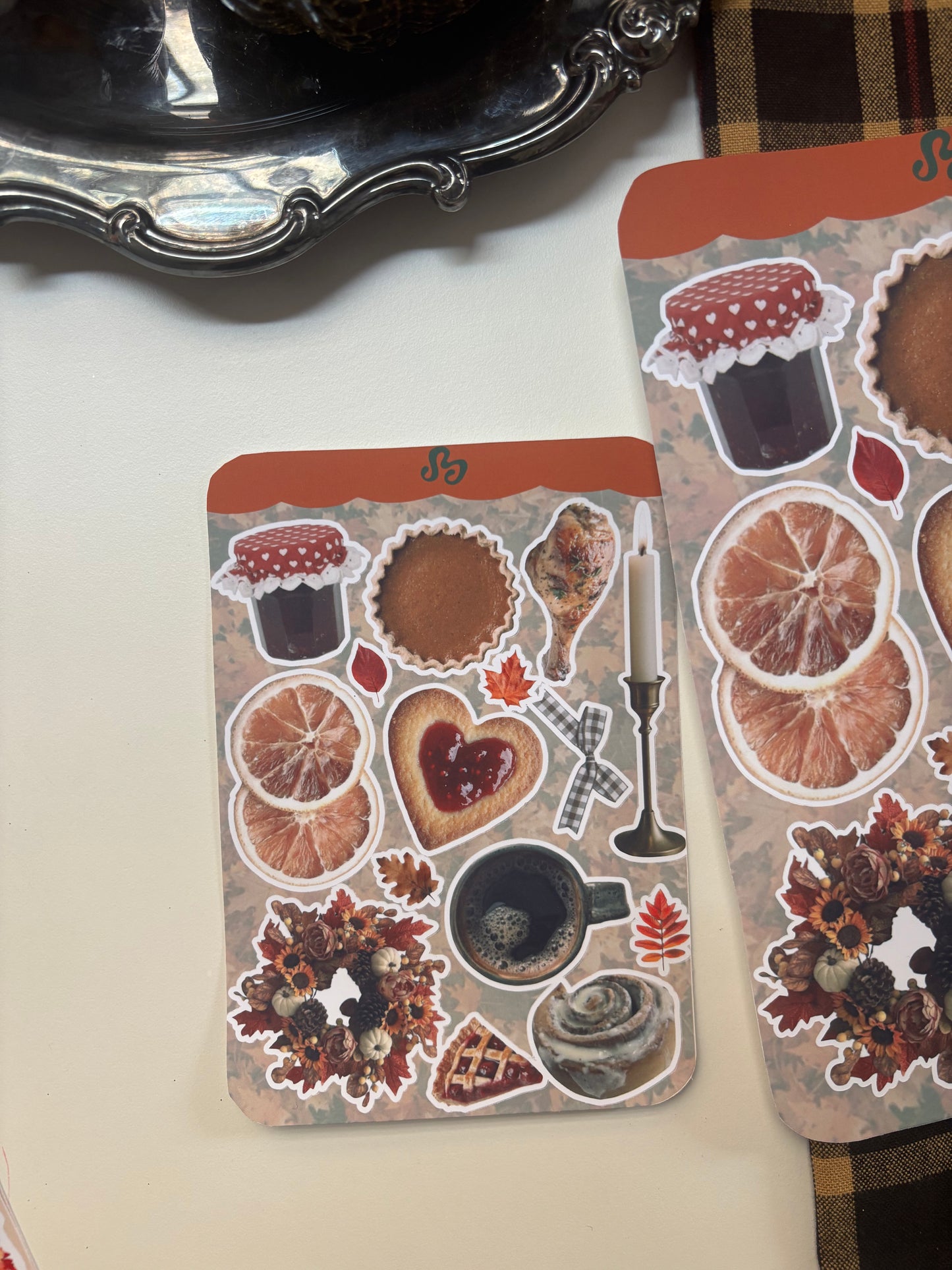 ThanksGiving Dinner Sticker sheet