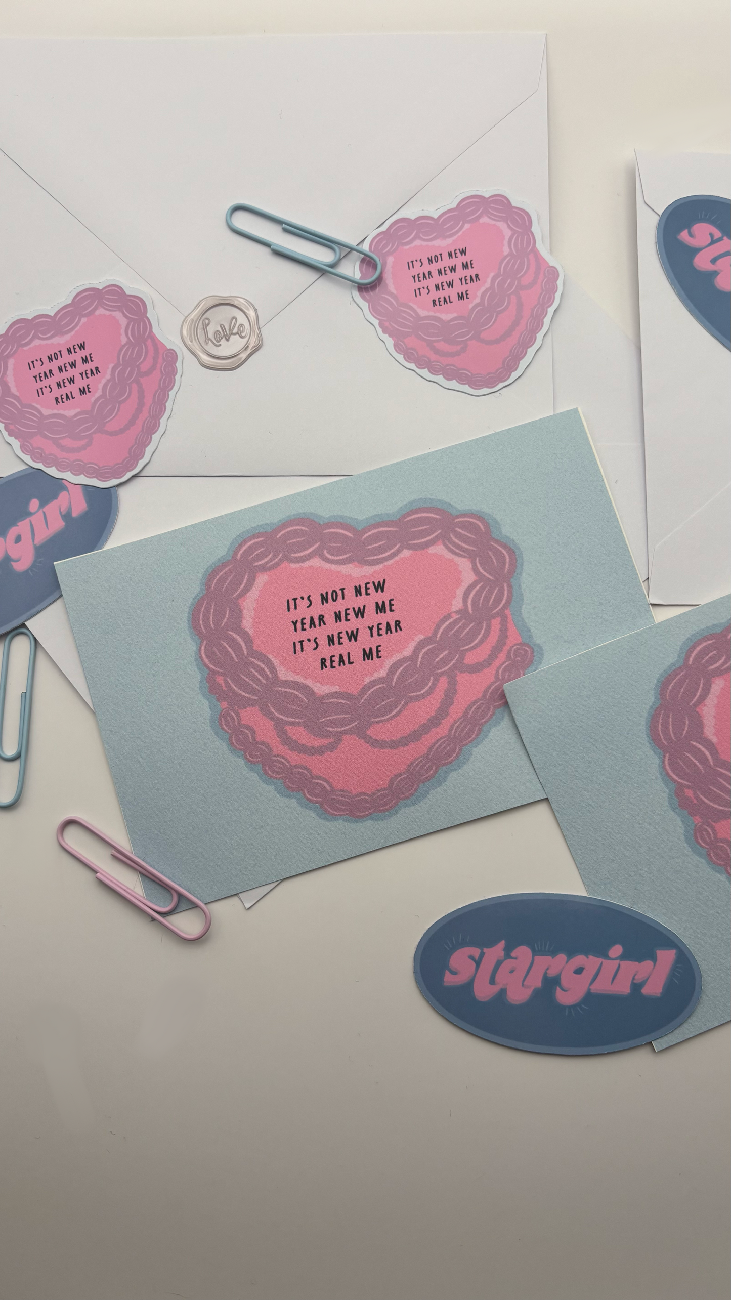 January Happy Mail card