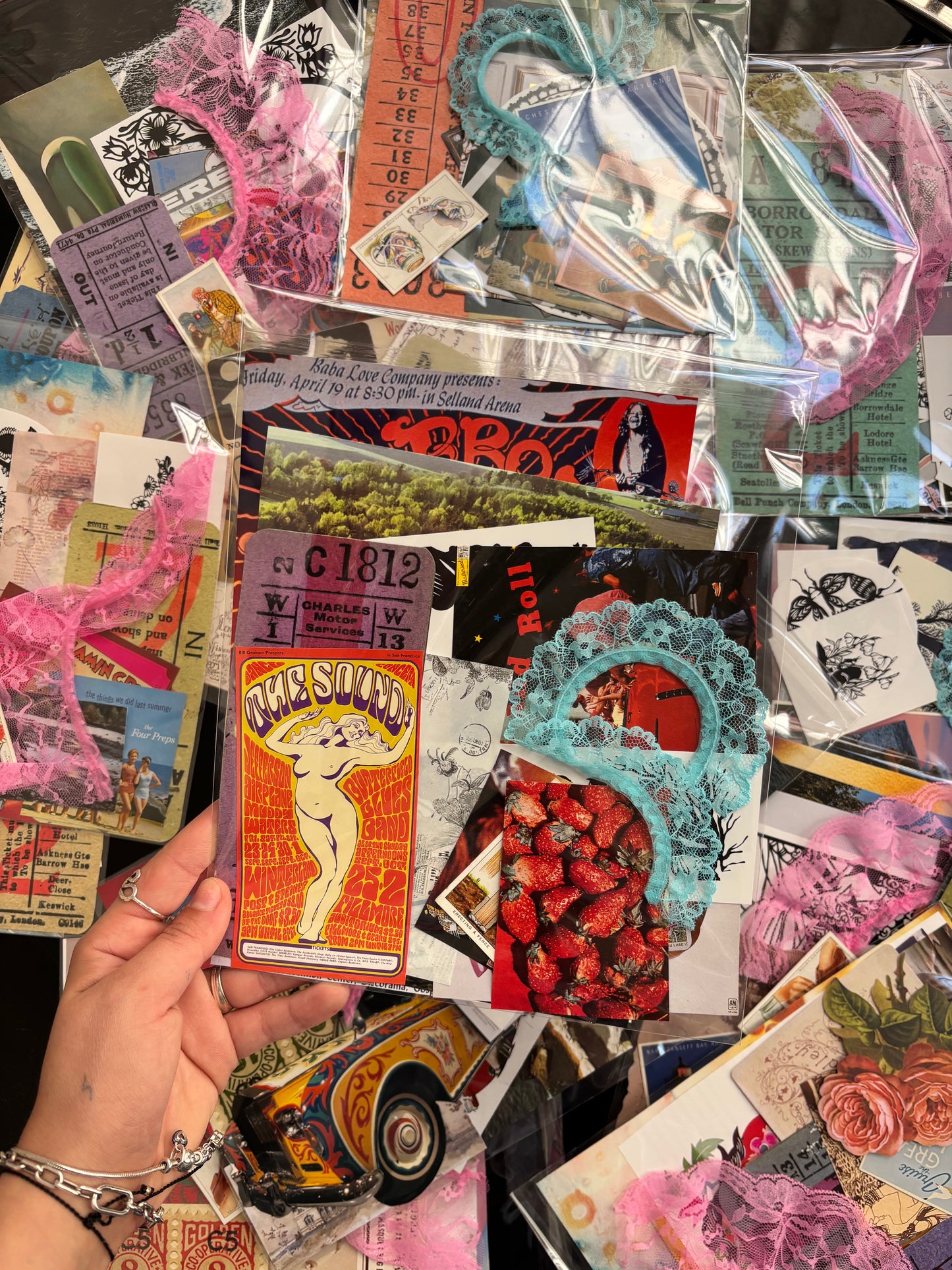 Mystery vintage scrap packs
