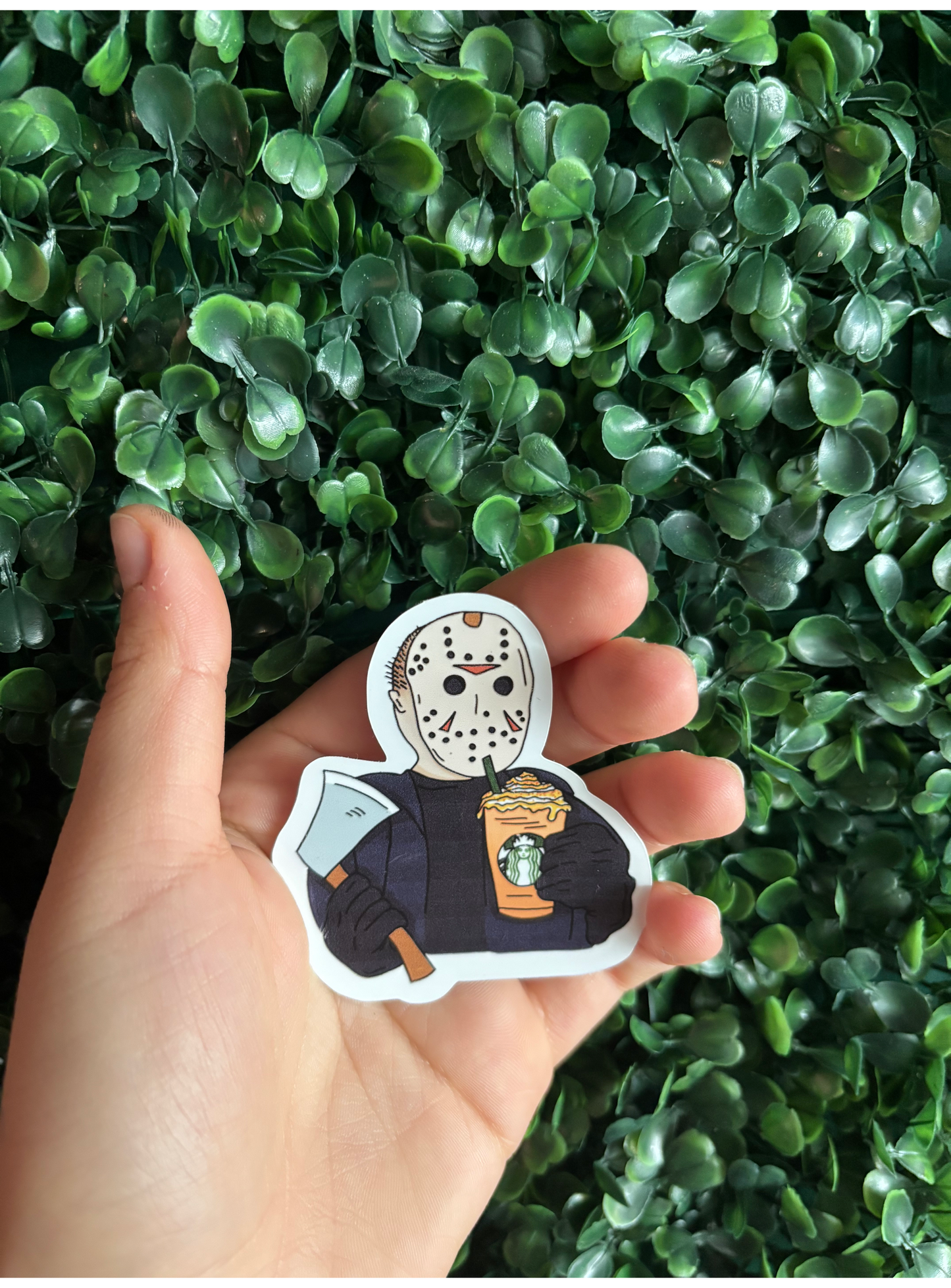 "Jason Likes Fall" Sticker