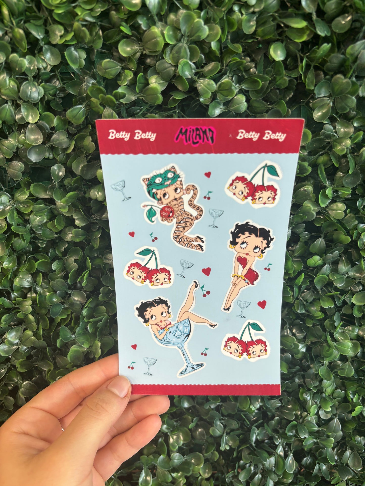 "Betty Betty" Sticker sheet
