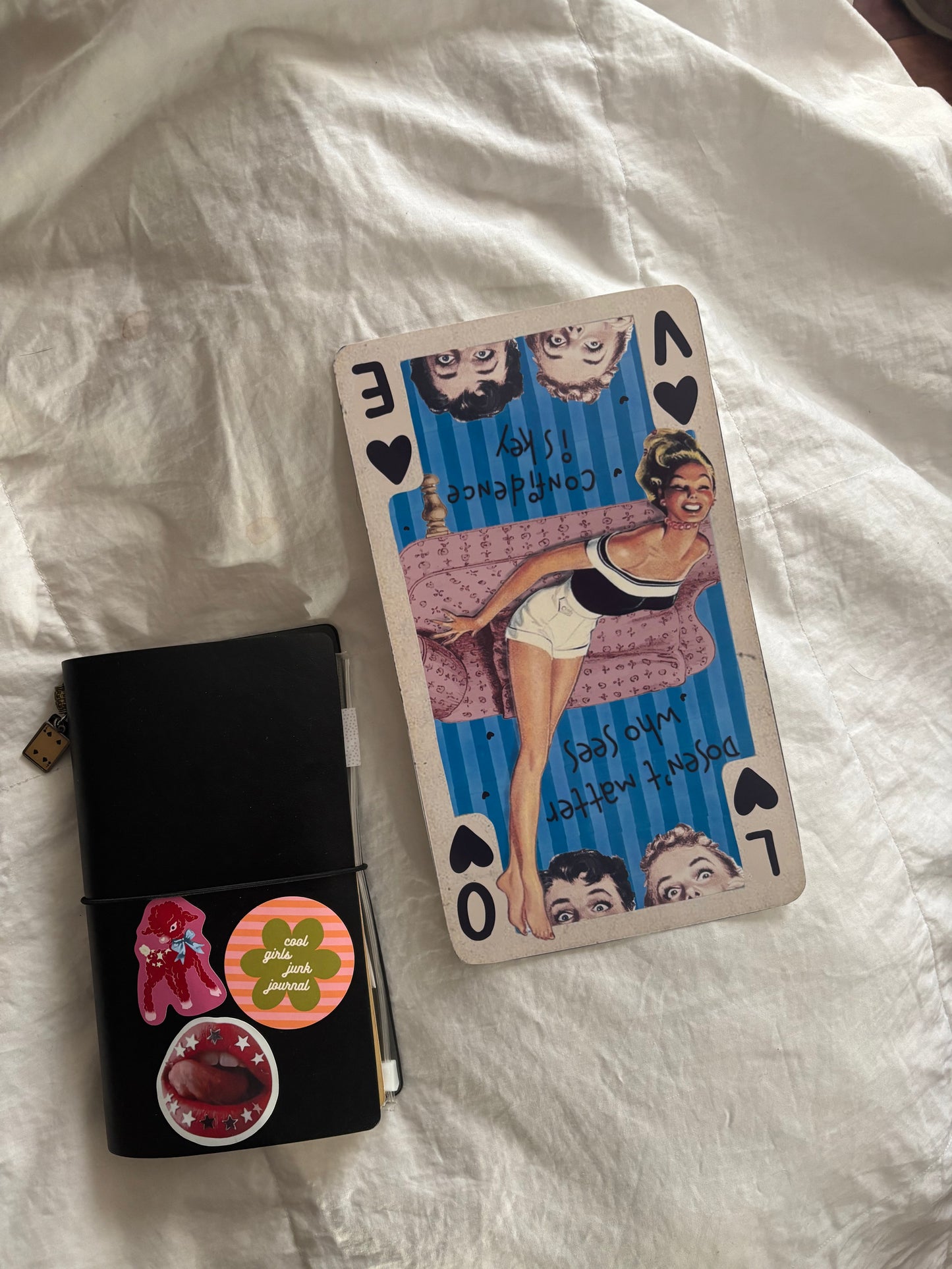 Confidence collage print