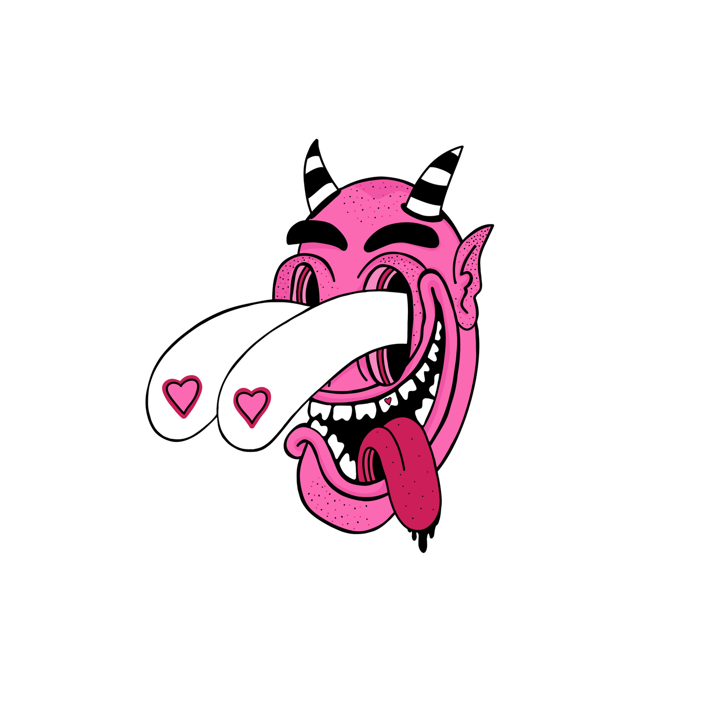 "Love Devil" Sticker