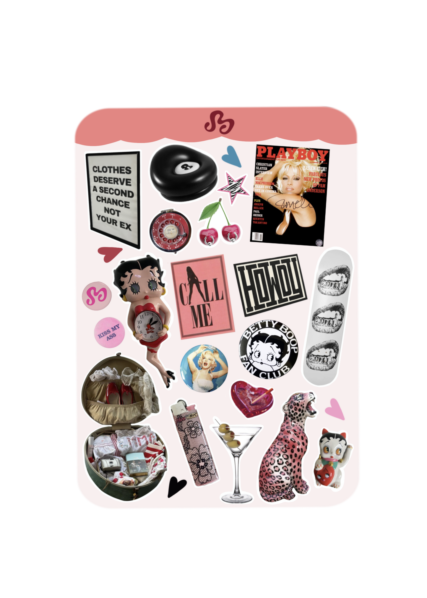 its HER sticker sheet