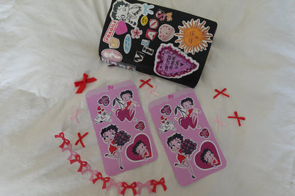 Love Betty Sticker sheet