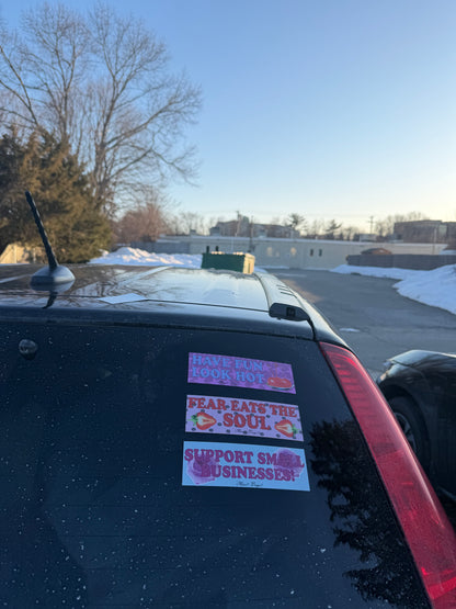 Fear eats the soul Bumper sticker