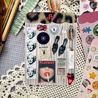 Old money sticker sheet