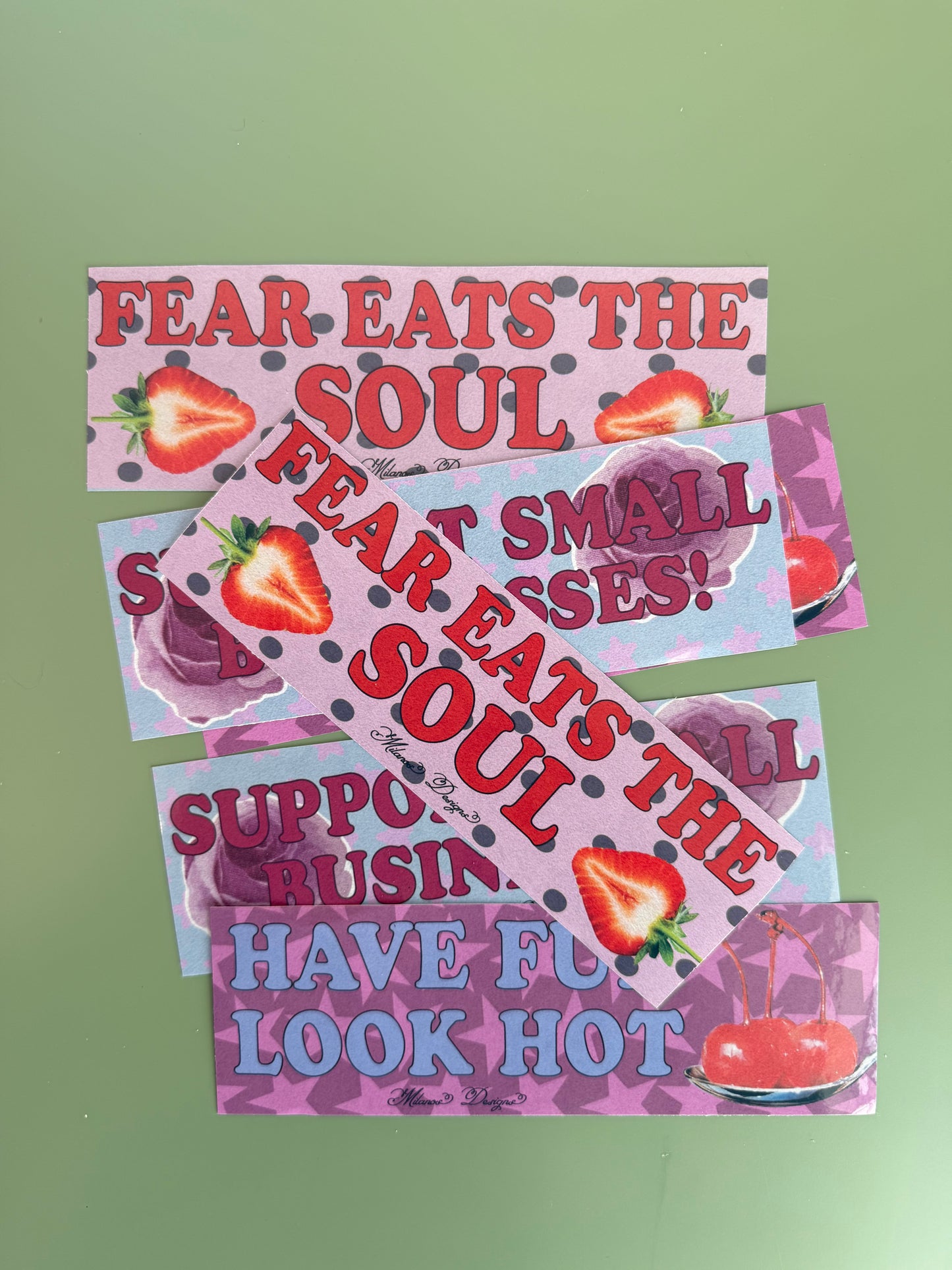 Fear eats the soul Bumper sticker