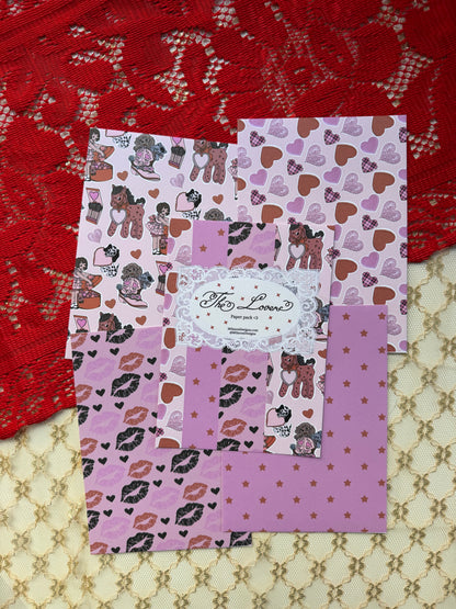 The lovers paper pack