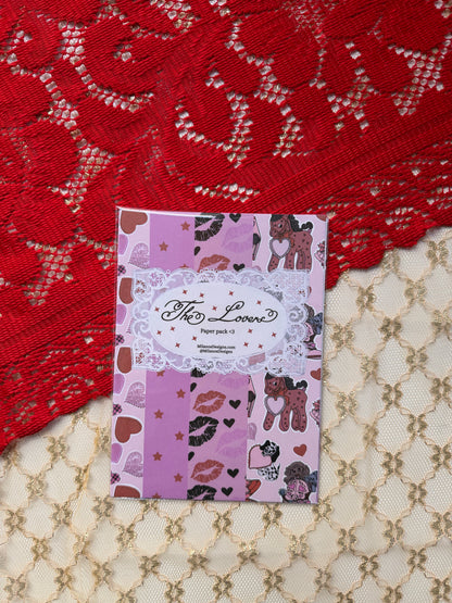 The lovers paper pack
