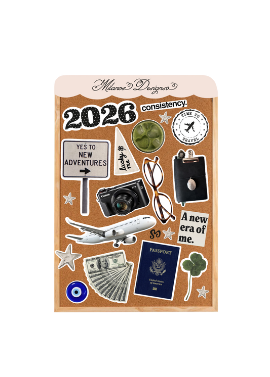 2026 is my year sticker sheet