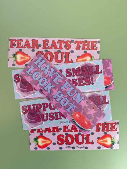 Have fun look hot bumper sticker