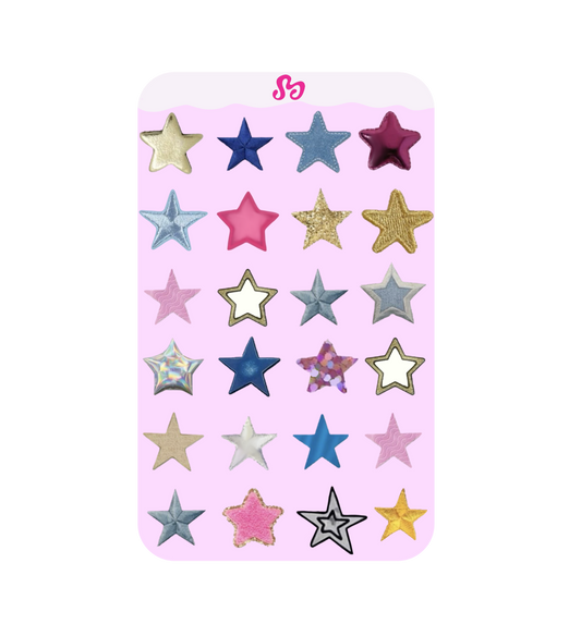 Star sticker sheet