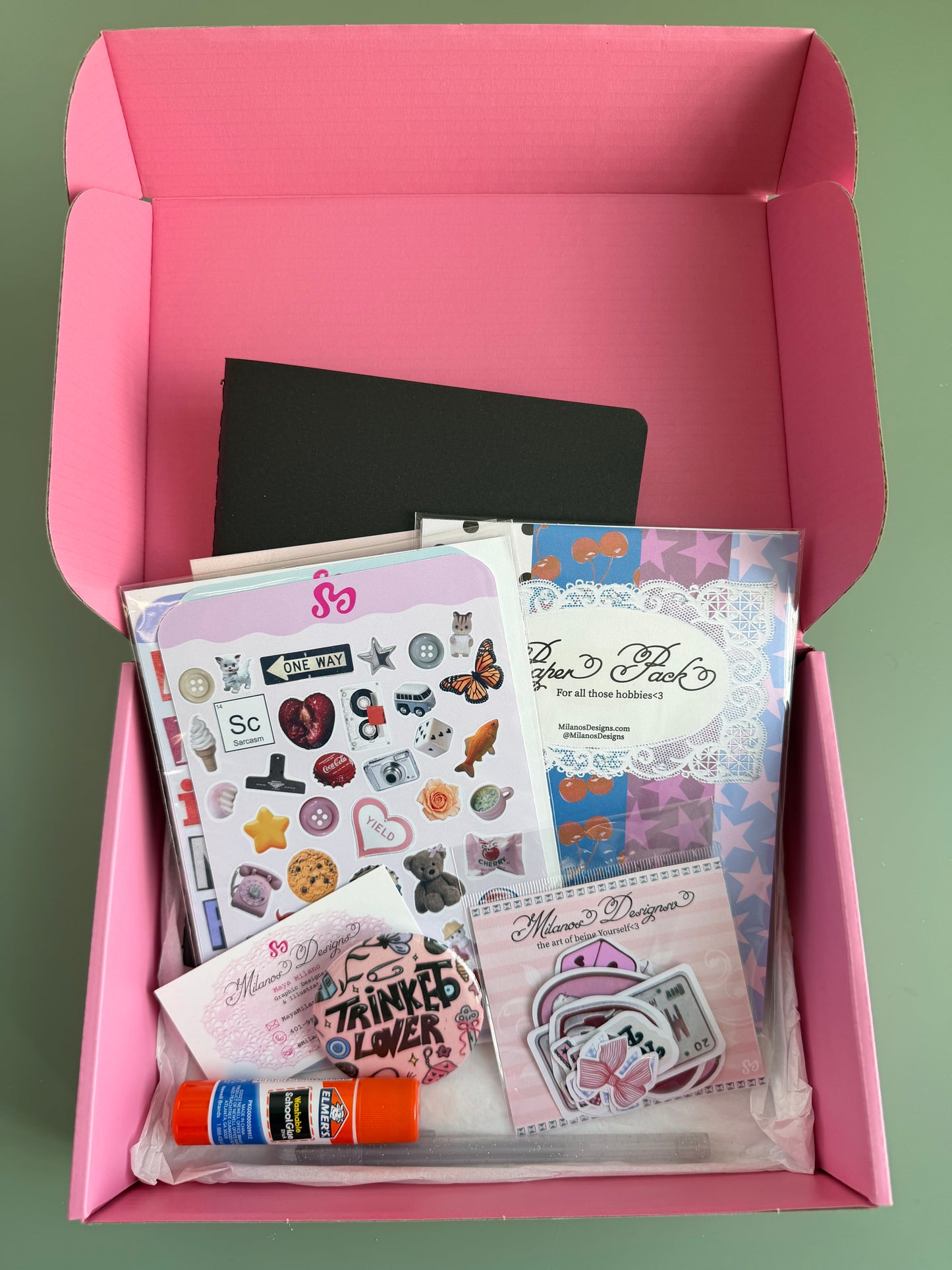 Hot girls have hobbies journal box