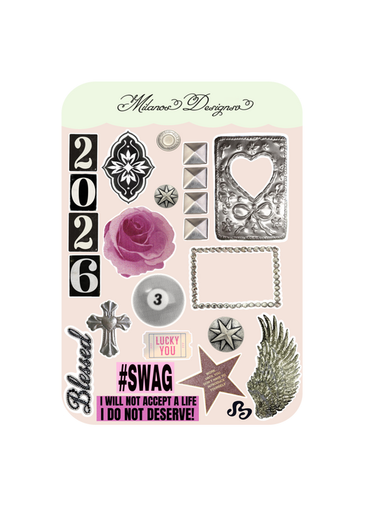 My Dream Year Sticker sheet
