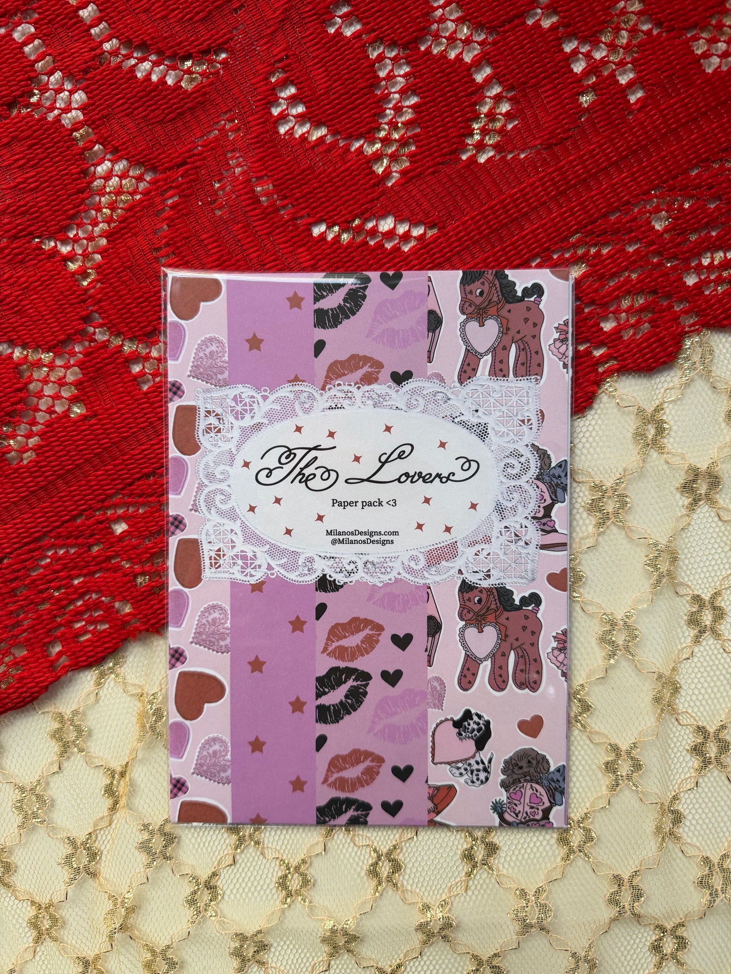 The lovers paper pack