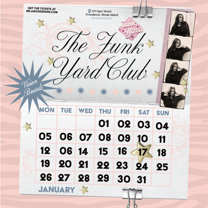 January Junk Yard Club tickets