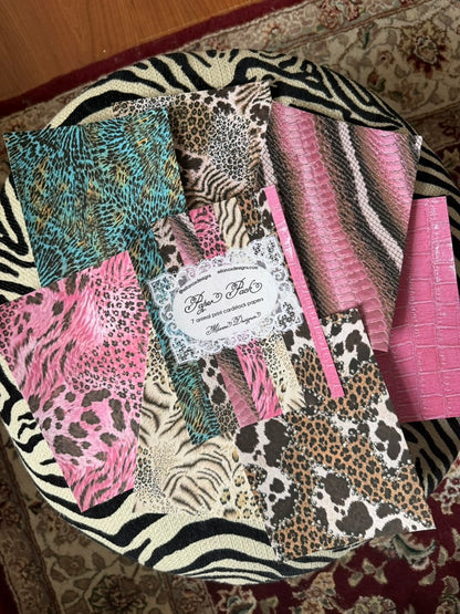 Animal print paper pack