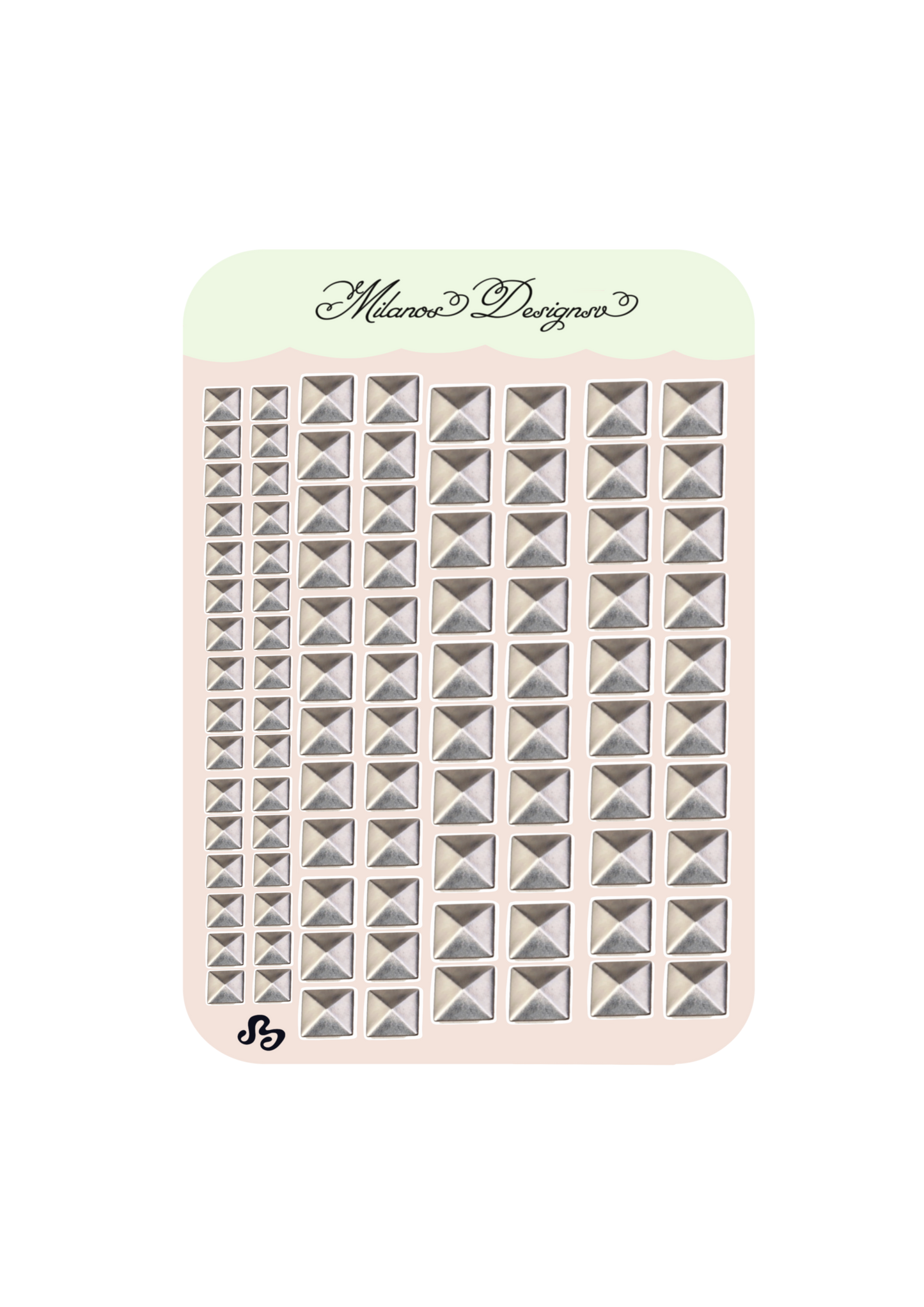 Studs Everywhere sticker sheet