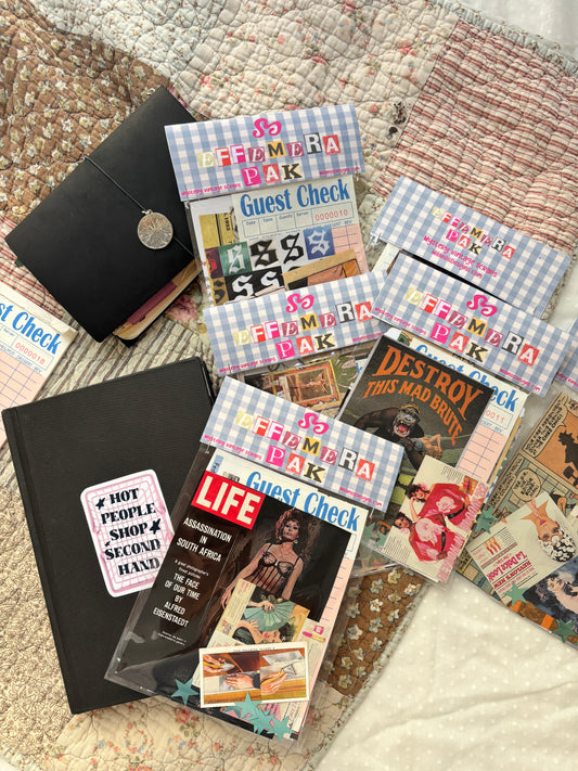 Small size vintage scrap pack