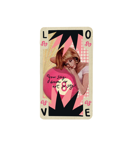 Silly Dream playing card