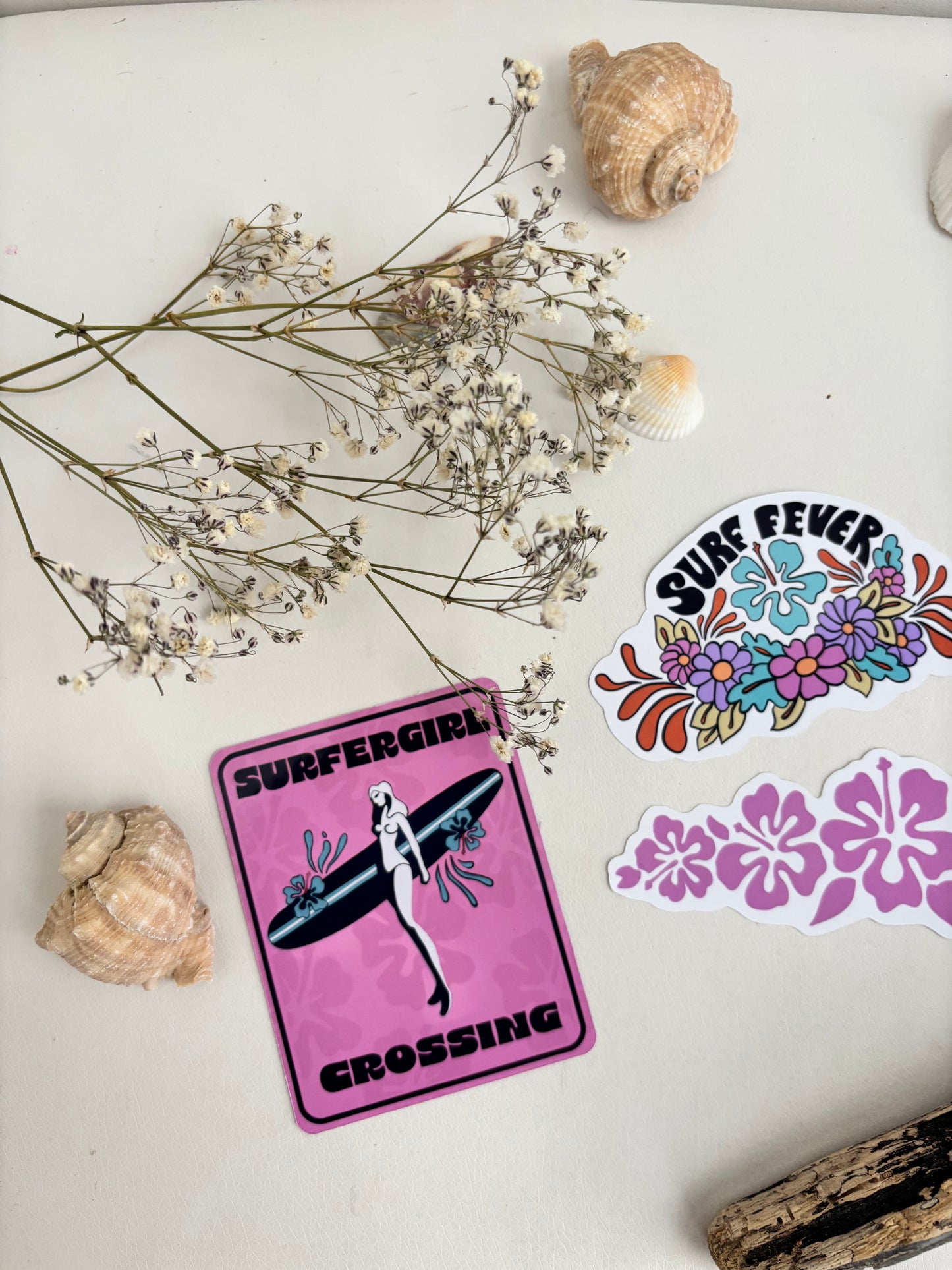 Surf sticker bundle