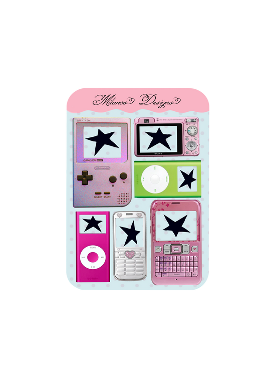 Screens 2 sticker sheet