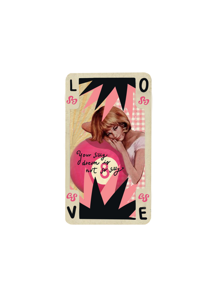 Silly Dream playing card