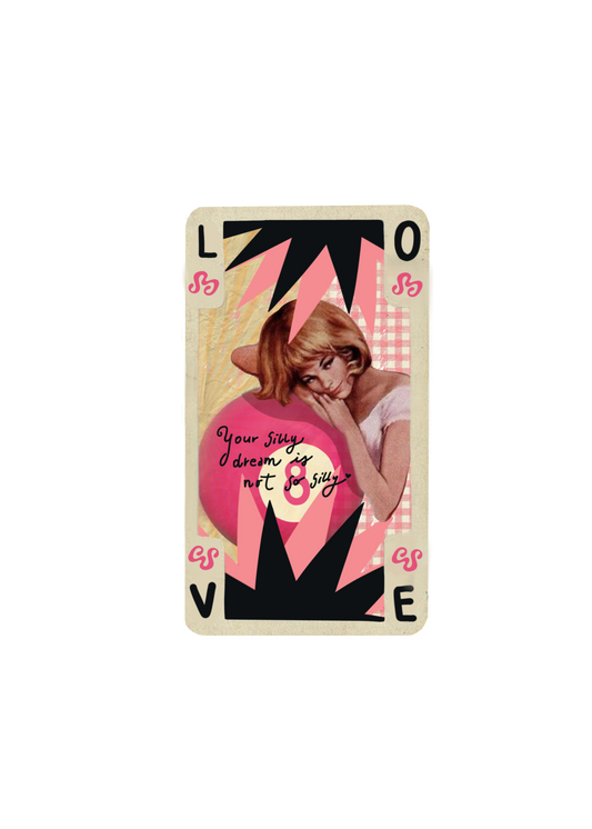 Silly Dream playing card