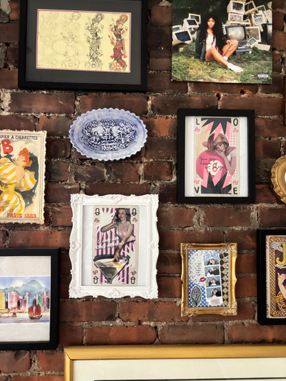 Dirty Martinis Playing Card Print