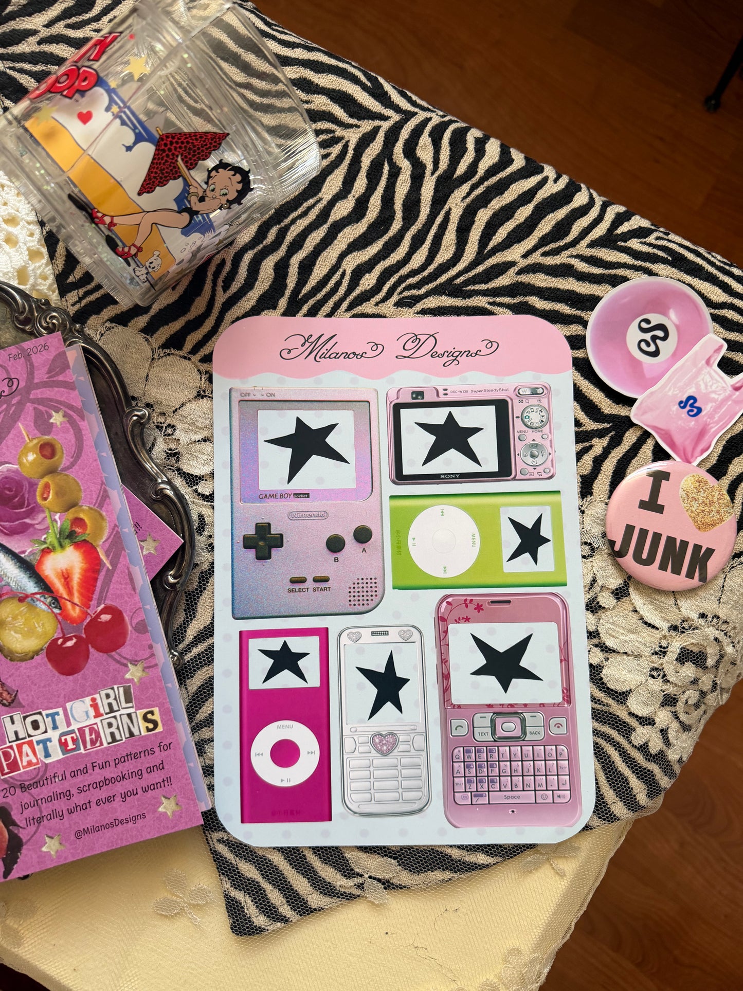 Screens 2 sticker sheet