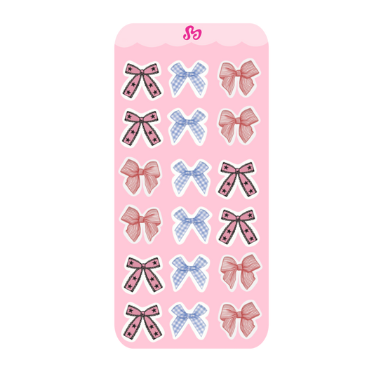 Bow Sticker Sheet