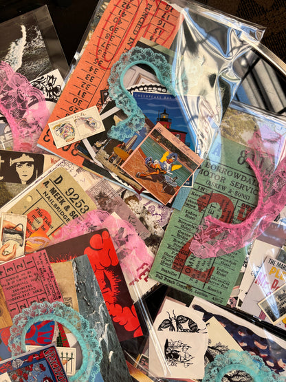 Mystery vintage scrap packs