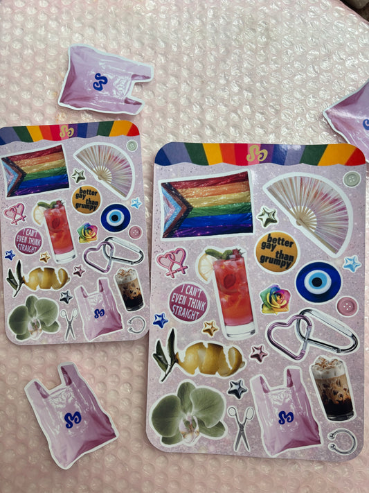 Have Pride sticker sheet