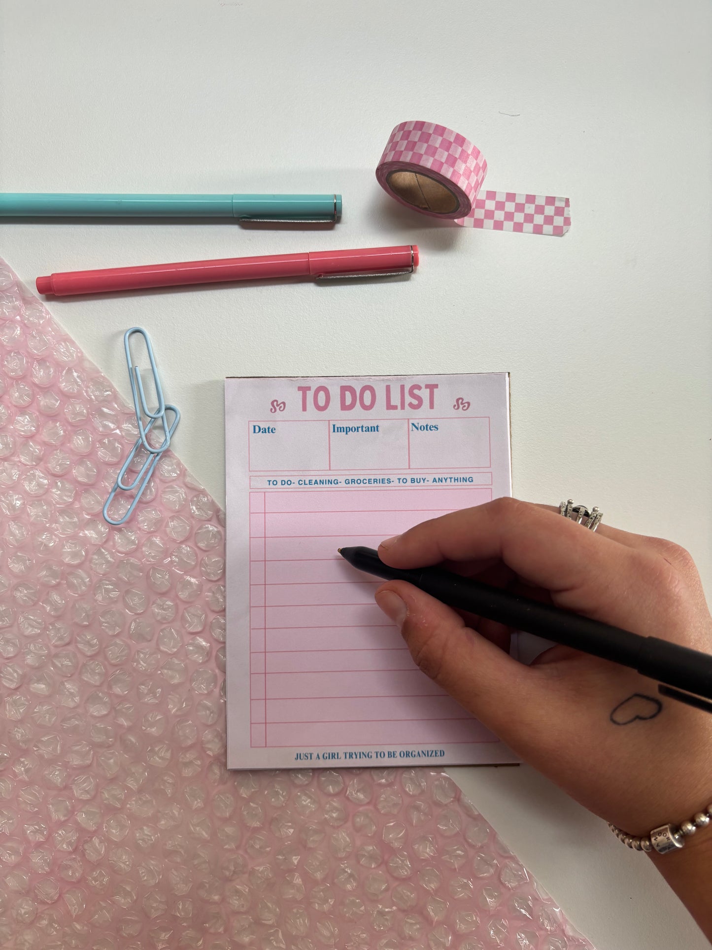 To Do List Notepad