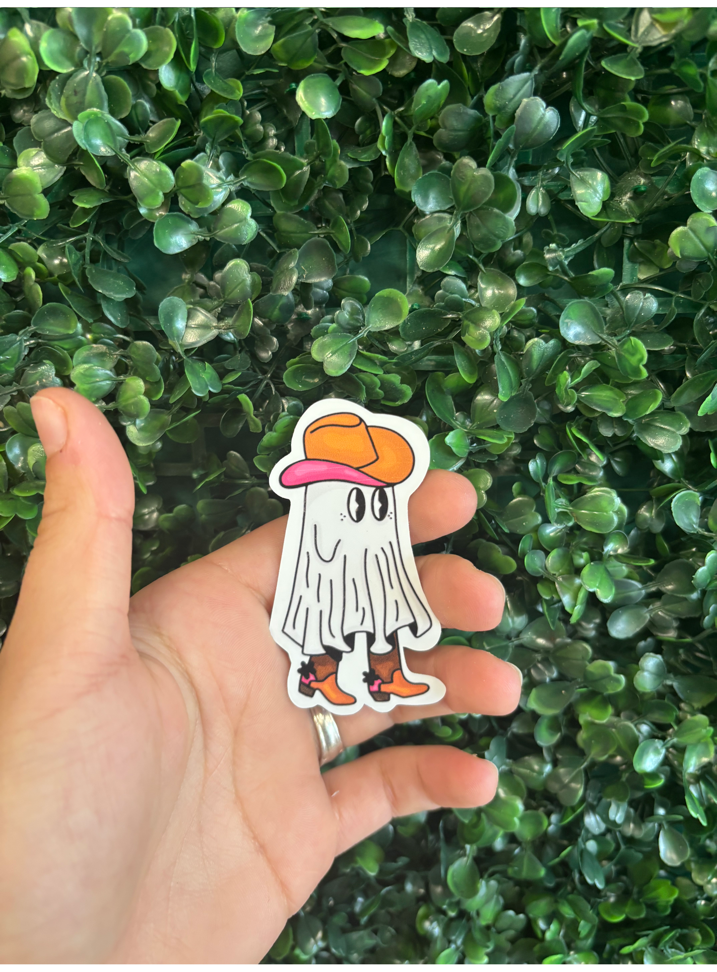 "Cowboy Ghost" Sticker
