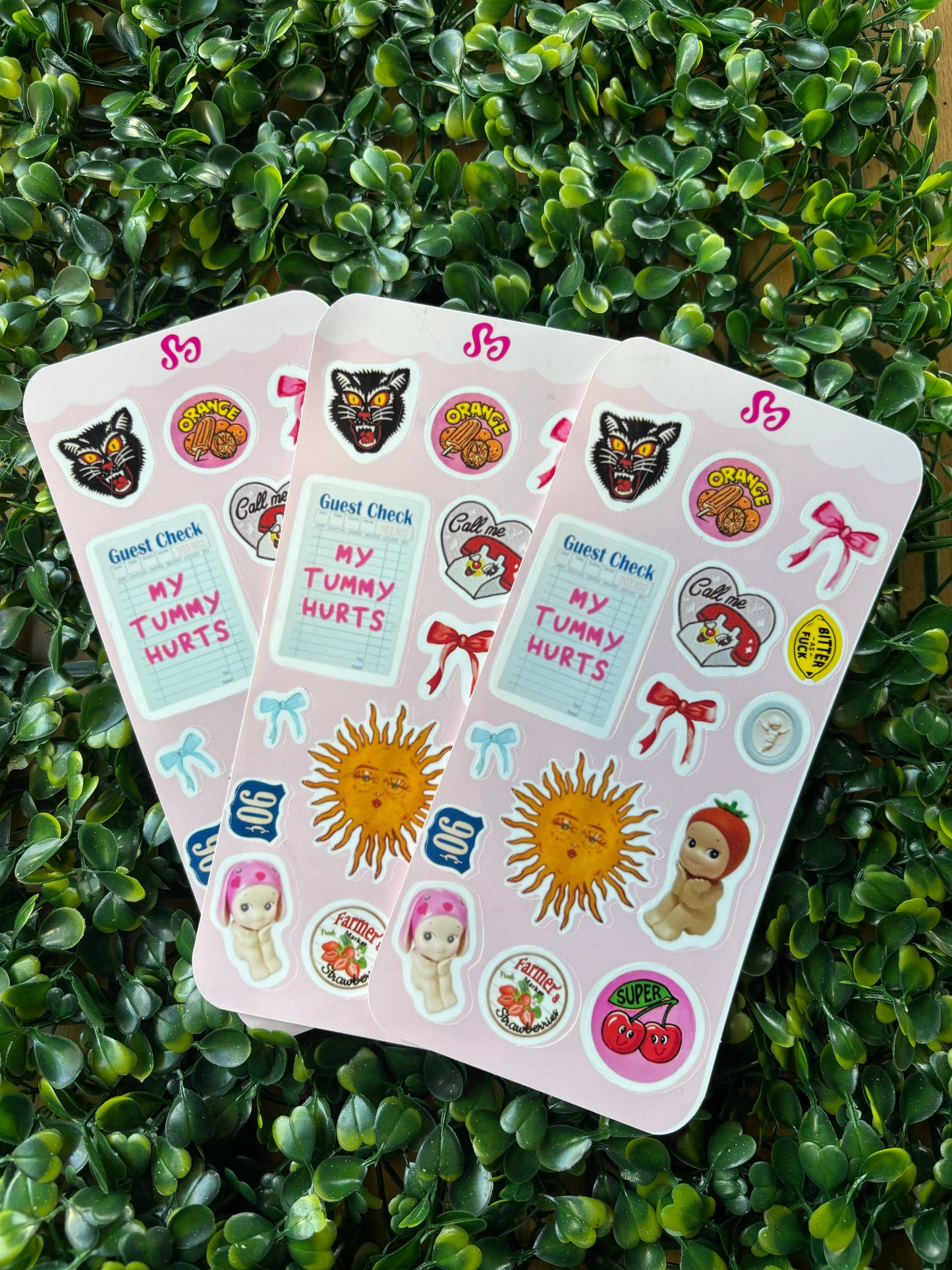 "cool girl" Sticker sheet